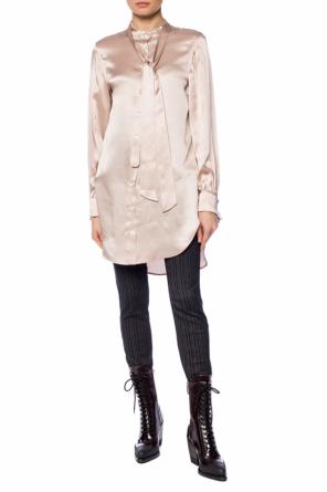 Silk shirt with lacing, zdjęcie 2 Silk shirt with lacing od Ann Demeulemeester